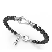 Bracciale Bikkembergs Uomo in Acciaio Diamante 0.19 Ct PERB27WW - PERB27WW